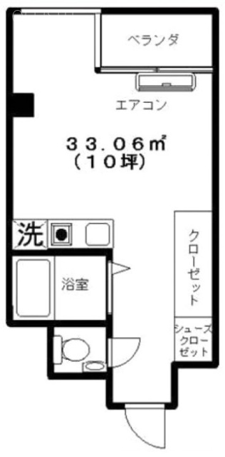 喜楽ビル203 間取り図