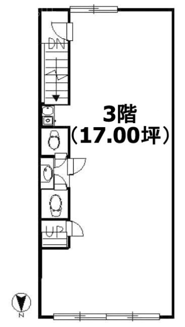 松甚ビル3F 間取り図