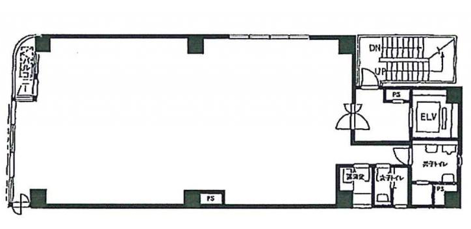 日東九段ビル3F 間取り図
