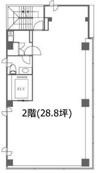 内神田LDビル2F 間取り図