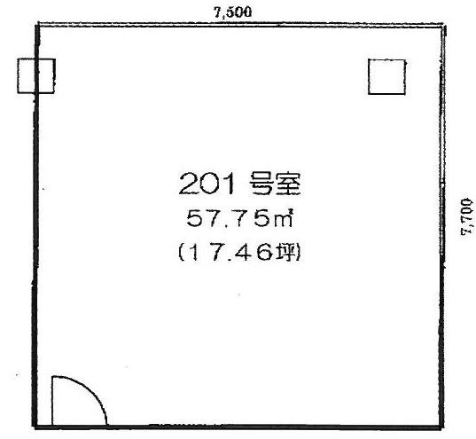 やまとビル201 間取り図