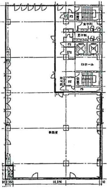 新横浜センタービル3F 間取り図