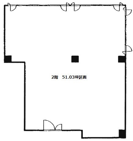 NICハイム飯田橋ビル2F 間取り図