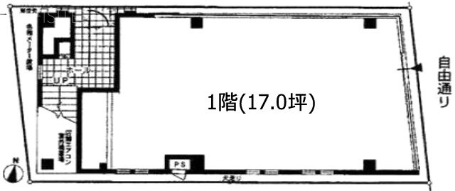 玉屋ビル1F 間取り図