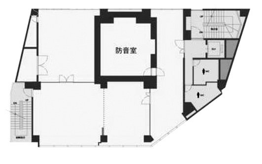 PORTAL POINT SHIBUYA6F 間取り図