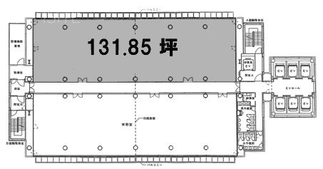 新横浜スクエアビル東 間取り図