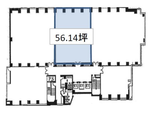 三共仙台ビル6F 間取り図