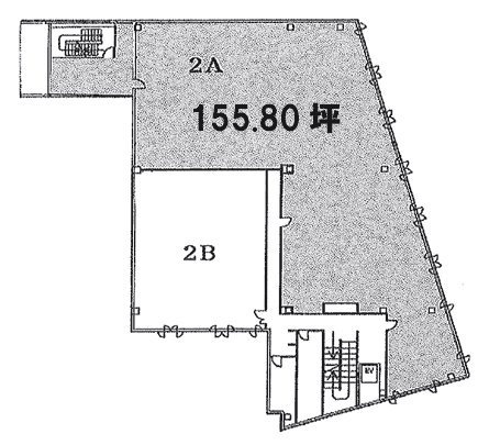 岩井本社ビル2F 間取り図