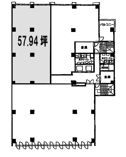 ナガオカビルC 間取り図