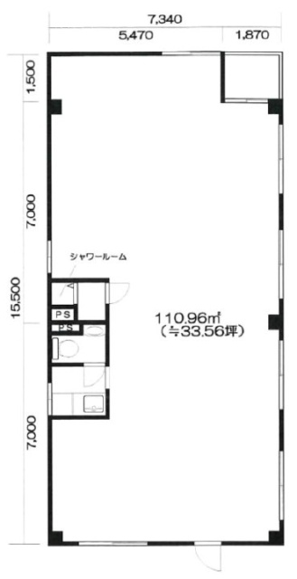 コートヴェール2F 間取り図