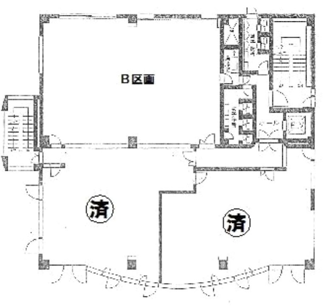 新浦安エスケービルB 間取り図