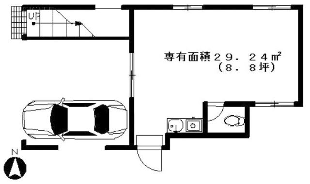 西浜ビル1F 間取り図