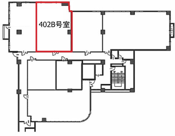 アクロスビル402B 間取り図