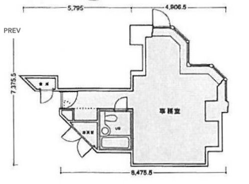 世田谷ビジネススクエアヒルズⅡ24 間取り図