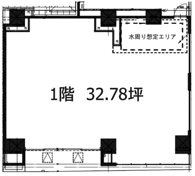 ヒューリックレジデンス駒込ビル1F 間取り図