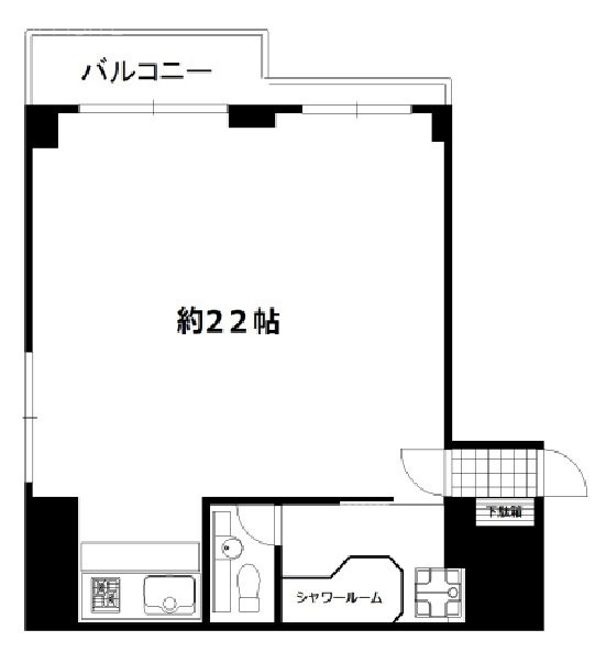 メゾン旭1303 間取り図