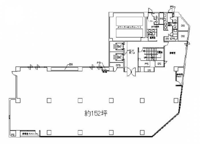 日本生命渋谷ビル9F 間取り図