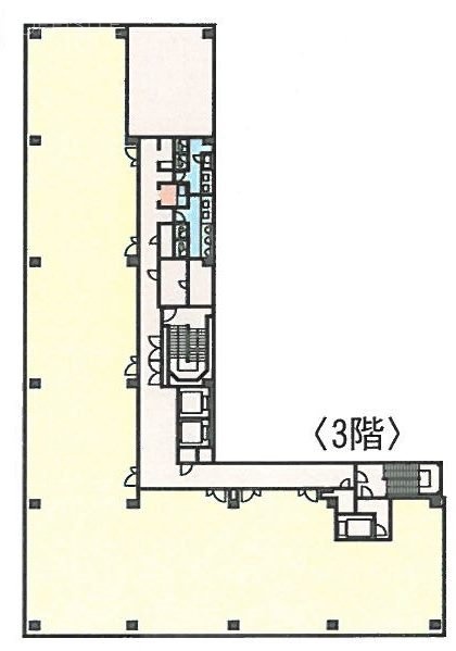 帝都三崎町ビル3F 間取り図
