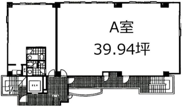 市谷山上ビルA 間取り図