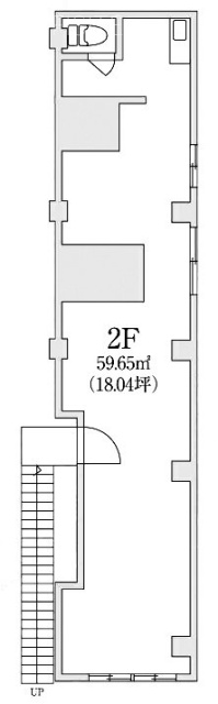 エムビルⅠ2F 間取り図
