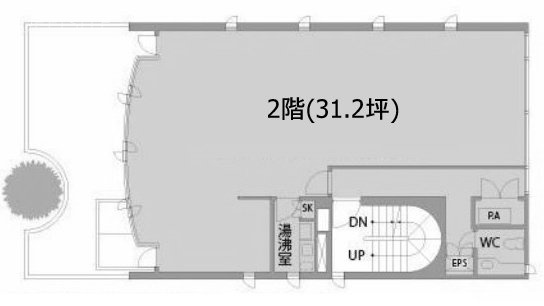 ES原宿ビル2F 間取り図
