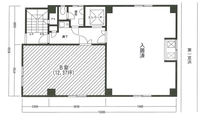 中根ビルB 間取り図