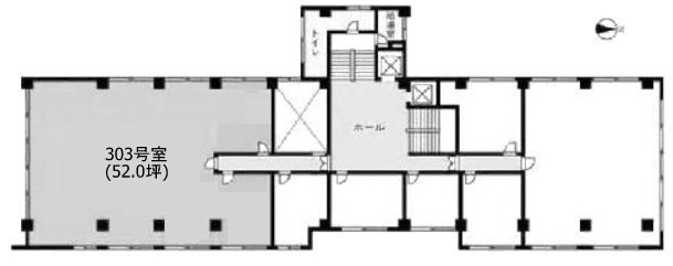 第2東ビル303 間取り図