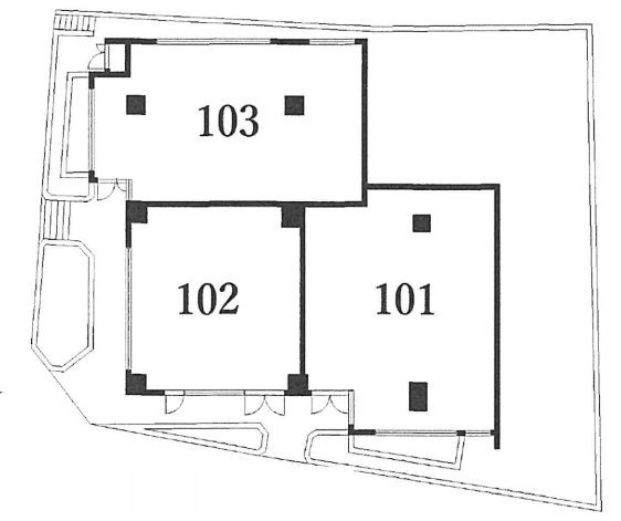 L’GENTE EBISU103 間取り図