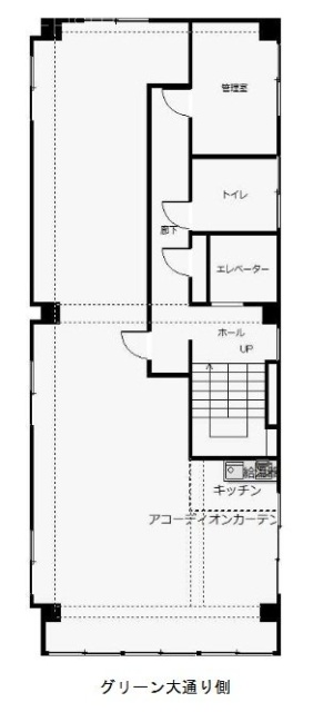 金井ビル9F 間取り図