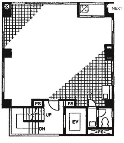 島田ビル2F 間取り図