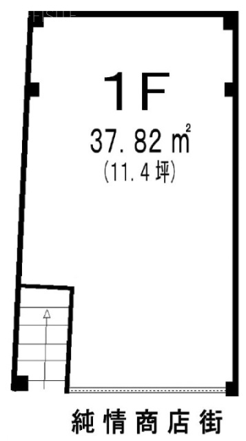 楓ビル1F 間取り図