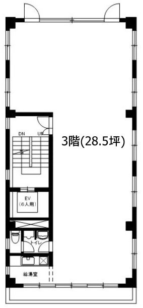 斉藤本館ビル3F 間取り図