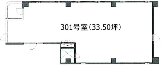 グレイシャスグレイ301 間取り図