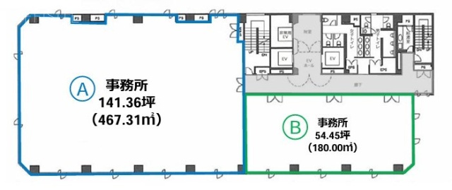 京阪亀戸ビルB 間取り図