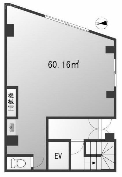 アーク赤羽1F 間取り図