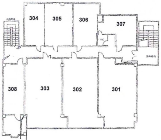 港南台212ビル307 間取り図