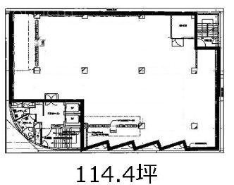 早川トナカイビル6F 間取り図