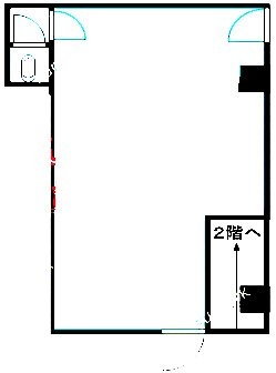 高山ビル1F 間取り図