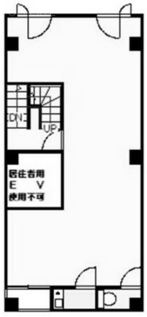 三田広瀬ビル3F 間取り図
