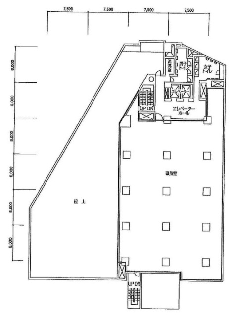 南青山ファーストビル7F 間取り図