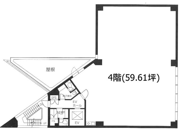 デコパージュ南青山ビル4F 間取り図