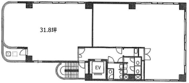 松田商事ビルA 間取り図