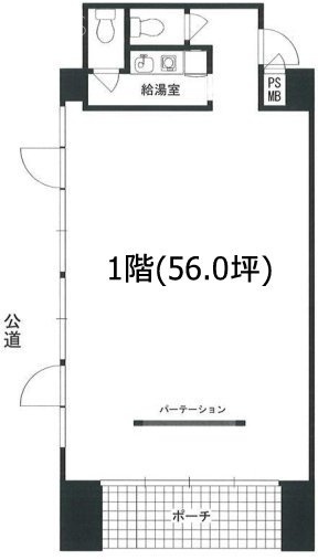 ネクストワン西池1F 間取り図