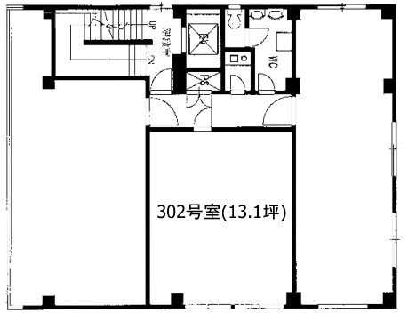 サンビル302 間取り図