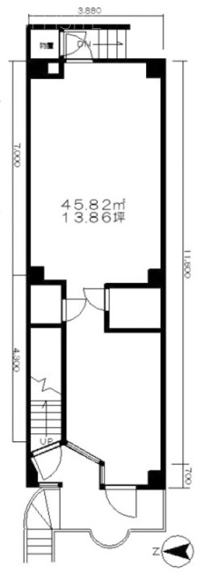 マエダビル2F 間取り図