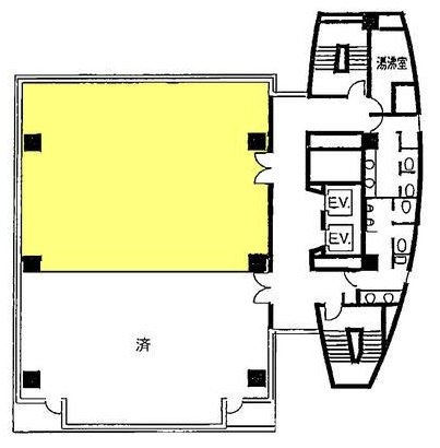 光陽ビル602 間取り図