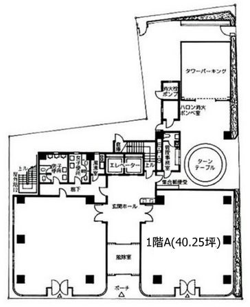 サンフィールドビルA 間取り図