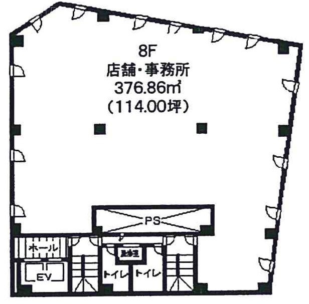 ビレッジ101ビル8F 間取り図