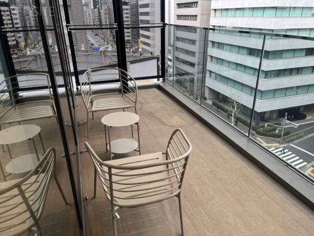 owns八丁堀7F バルコニー