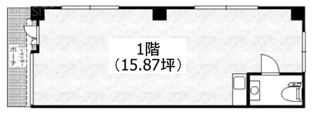 宝田ビル1F 間取り図